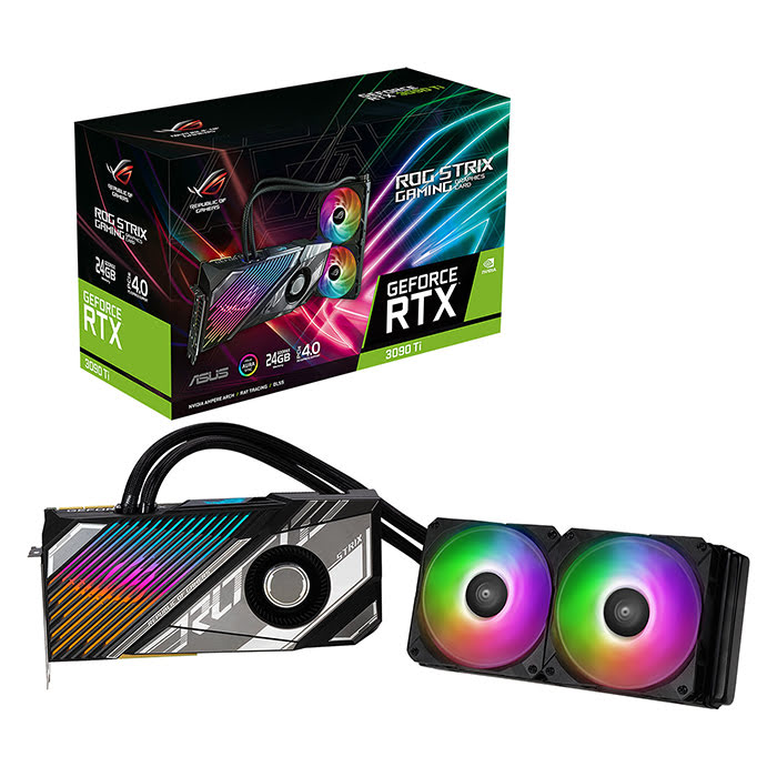 Asus ROG-STRIX-LC-RTX3090TI-24G-GAMING  - Carte graphique Asus - 0