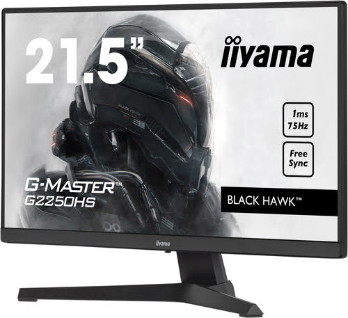 Ecran PC Iiyama G2250HS-B1 21.5" FHD/VA/75Hz/1ms/FreeSync/HDMI/DP