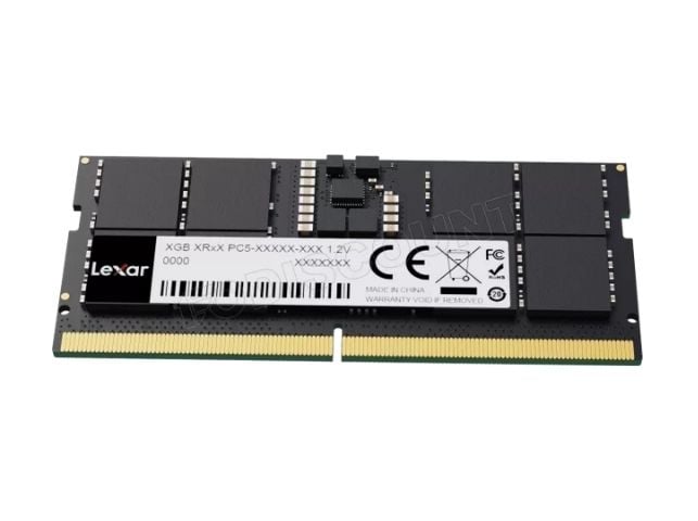 Lexar SO-DIMM 16Go DDR5 5600 Mhz (LD5S16G56C46ST-HGN) - Mémoire PC portable - 1
