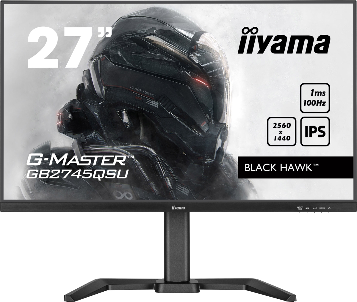 image produit Iiyama G-MASTER GB2745QSU-B1 Grosbill