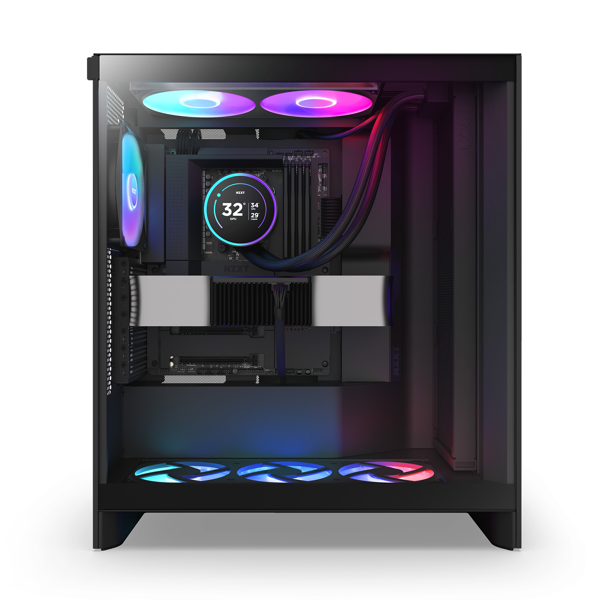 NZXT Kraken Elite 420 RGB V2 - 420mm - Noir - Watercooling NZXT - 2