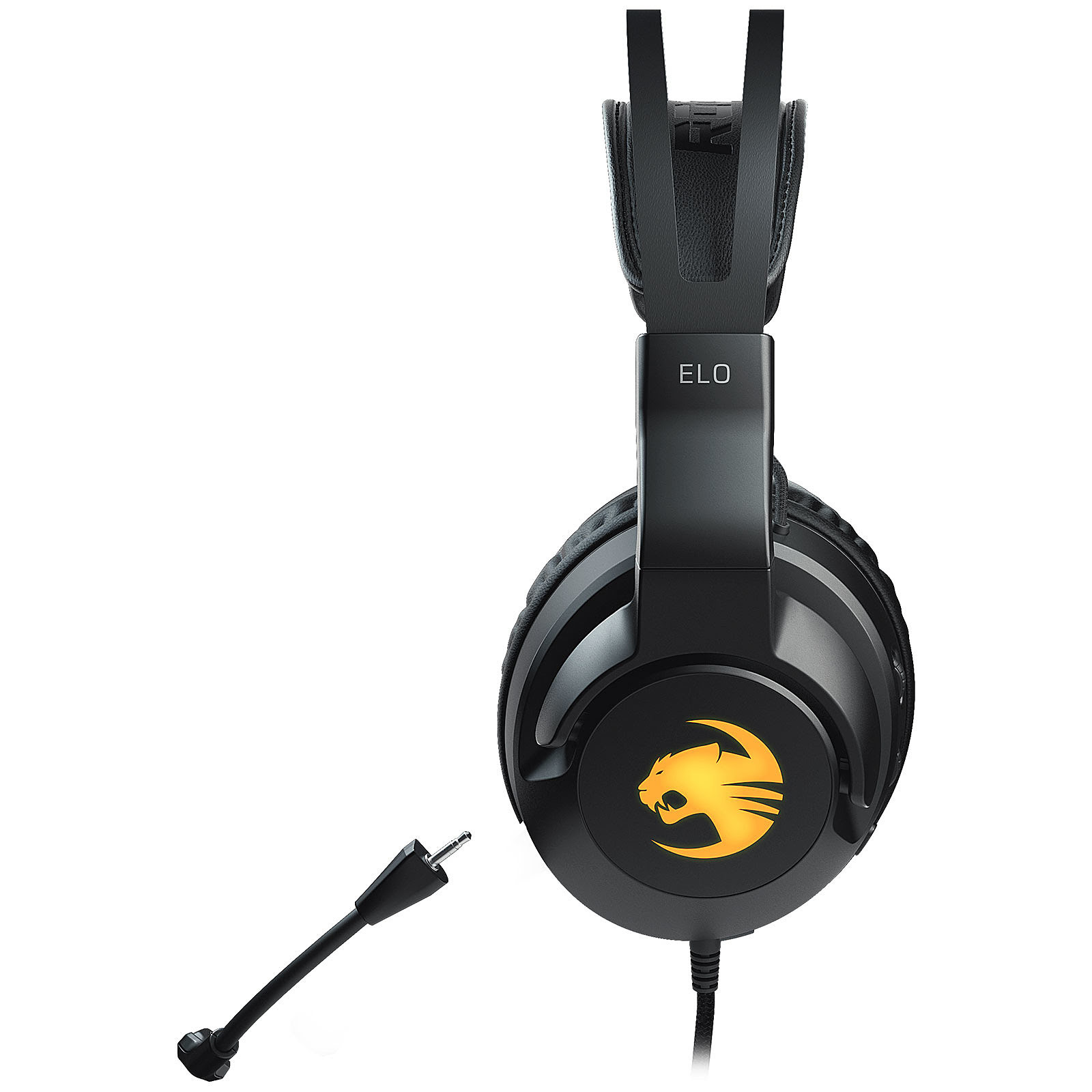 Roccat Elo 7.1 USB Stereo Noir - Micro-casque - grosbill.com - 3