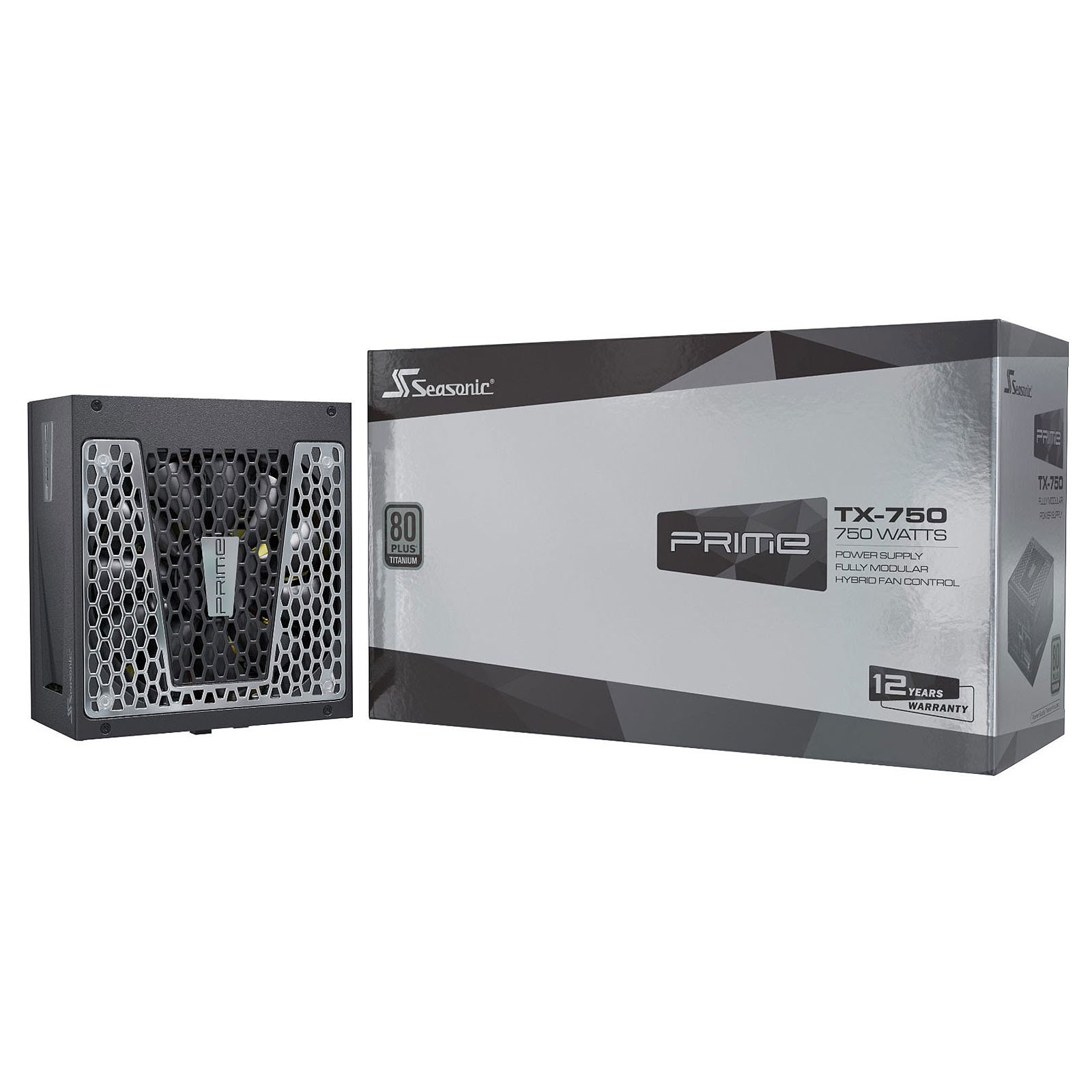 Seasonic PRIME Ultra (T) 750 (750W 80+ Titanium) - Alimentation - 0