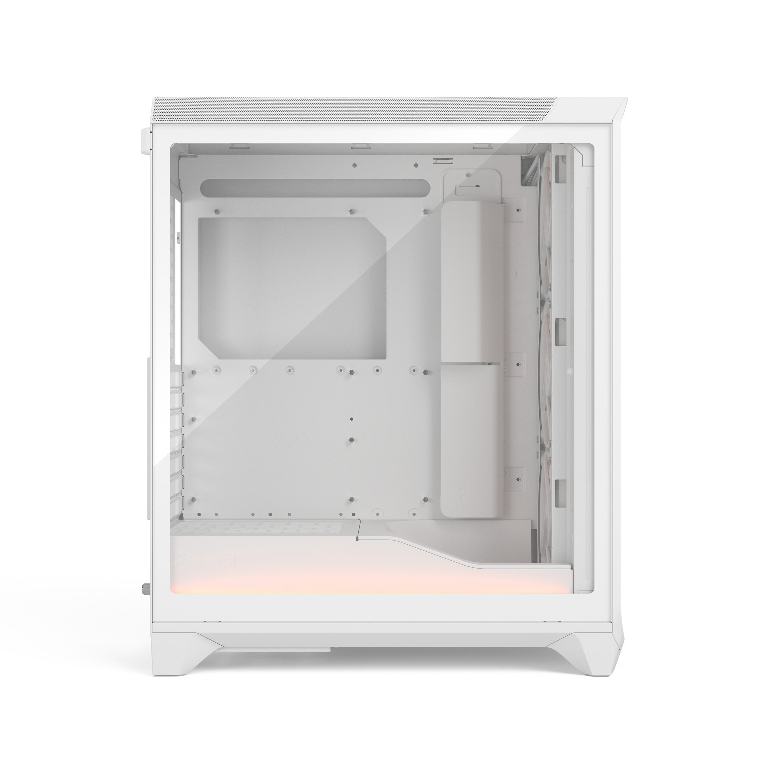 Fractal Design Meshify 3 Ambience P RGB TG Blanc-MT/SsAlim/E-ATX Blanc - Boîtier PC - 5