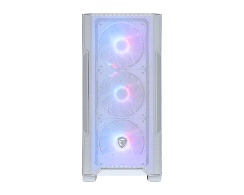 MSI MAG FORGE M100R WHITE Blanc - Boîtier PC MSI - grosbill.com - 1