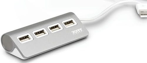 Port USB 4 ports 2.0 - Hub Port - grosbill.com - 0