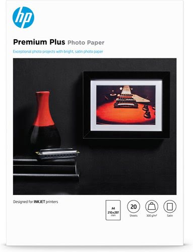 HP Premium Plus Semi-Glossy Photo Paper - Achat / Vente sur grosbill.com - 0