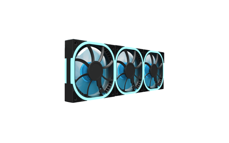 M.RED SparkX (3xFans + 1 Contrôleur) - Ventilateur boîtier M.RED - 8