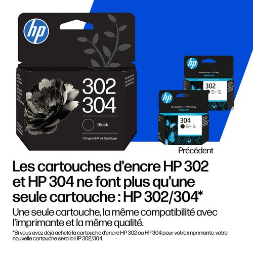 HP HP/InkHP 302XL/304XL BK Original Ink Crt - Achat / Vente Consommable imprimante sur grosbill.com - 3