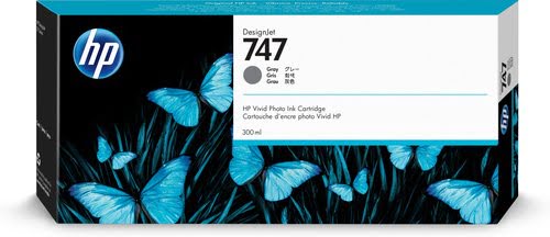 HP HP 747 300-ml Gray Ink Cartridge - Achat / Vente Consommable imprimante sur grosbill.com - 0