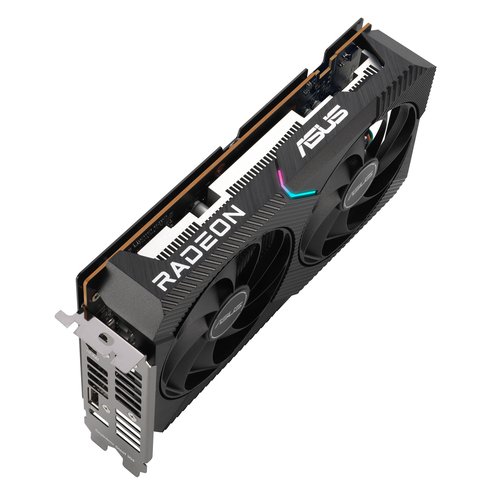 Asus ASUS DUAL-RX6400-4GB Dual AMD Radeon RX 6400 4Go GDDR6 PCIe 4.0 1xDP 1.4a 1xHDMI 2.1 - Carte graphique - 6