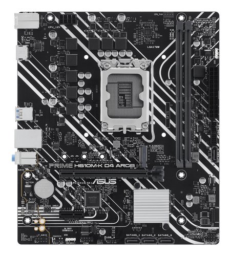 PRIME H610M-K D4 ARGB INTEL - Achat / Vente sur grosbill.com - 1