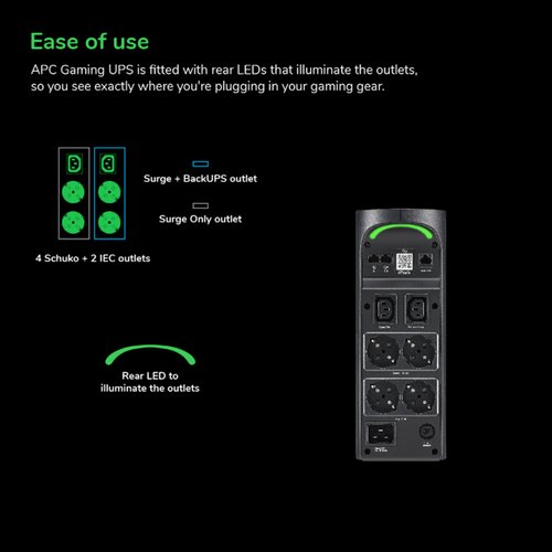 Back-UPS Pro Gaming 2200VA/1320W - Onduleur APC - grosbill.com - 15