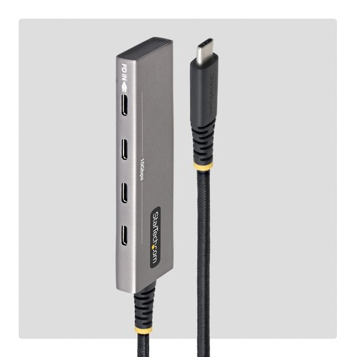4-PORT USB-C HUB 10GBPS -100W - Achat / Vente sur grosbill.com - 1