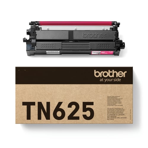 Cartouche toner laser TN625M - Magenta pour imprimante Laser Brother - 1
