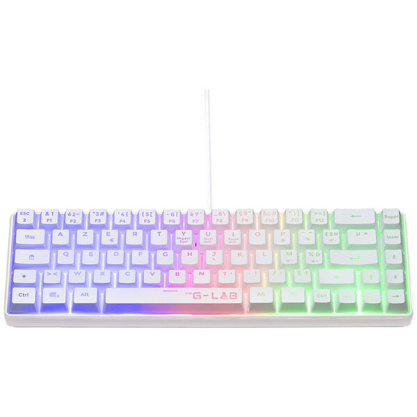 The G-LAB Keyz Hydogen Blanc - Clavier PC The G-LAB - grosbill.com - 2