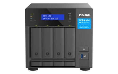 4bay QuTS hero NAS Intel Pent Gold G7400 - Achat / Vente sur grosbill.com - 0