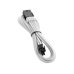 CableMod Câble tressé PCI-E 8p. (White) CM-PCAB-8PCI-N45KW