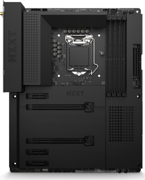 NZXT N7 Z490 Matte Noir ATX  - Carte mère NZXT - grosbill.com - 3