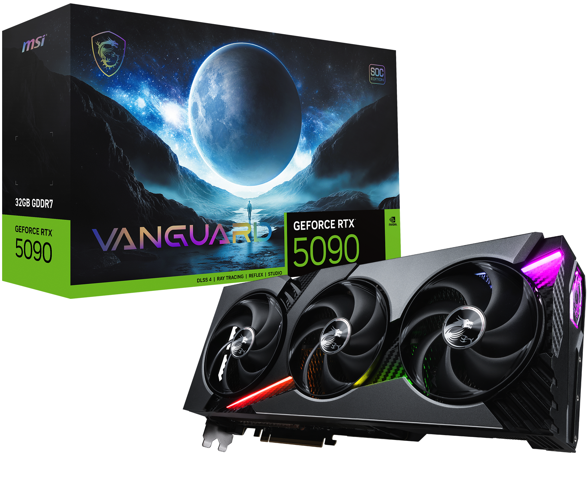 MSI RTX 5090 32G VANGUARD SOC  - Carte graphique MSI - grosbill.com - 0
