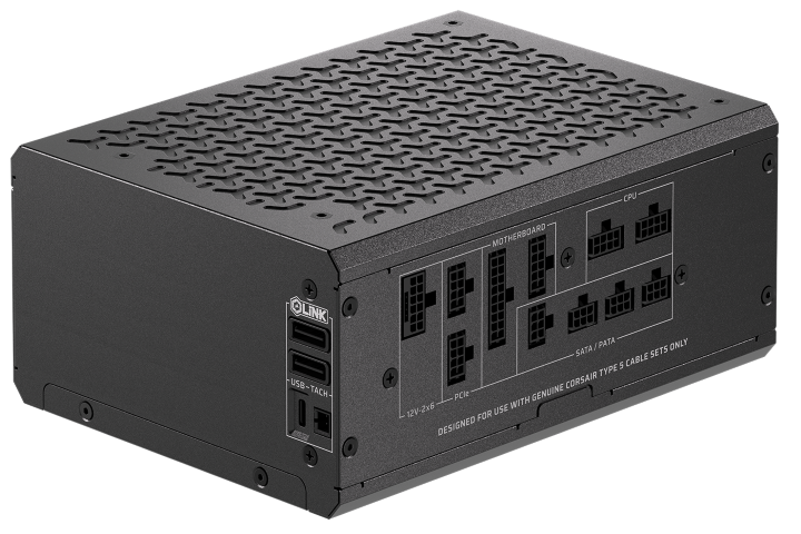 Corsair 80+ Platinum (1200W) - Alimentation Corsair - grosbill.com - 3