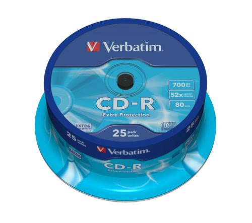 CD-R/700MB 80Min 52x DataLife Spdl 25pk - Achat / Vente sur grosbill.com - 1