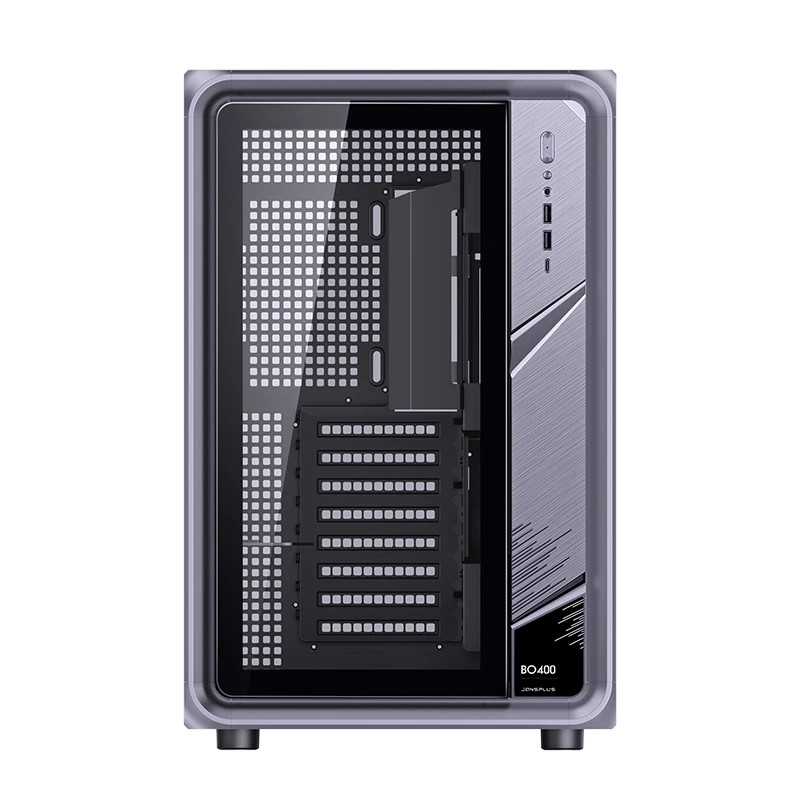 Jonsplus BO400 Gris Gris - Boîtier PC Jonsplus - grosbill.com - 2