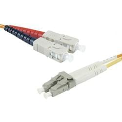 Cordon fibre Optique multimode LC/SC 62,5/125 - 2m