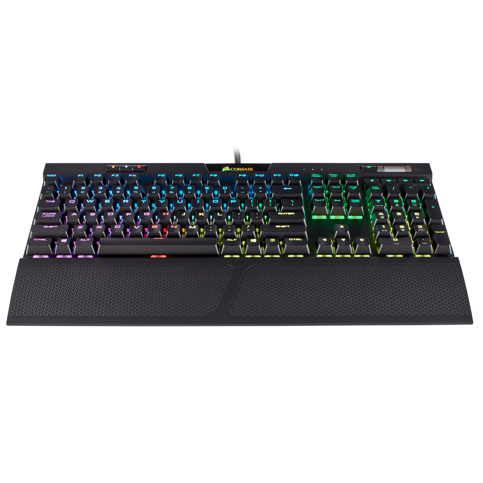 Corsair K70 RGB MK.2 Cherry MX RED CH-9109010-FR - Clavier PC - 1