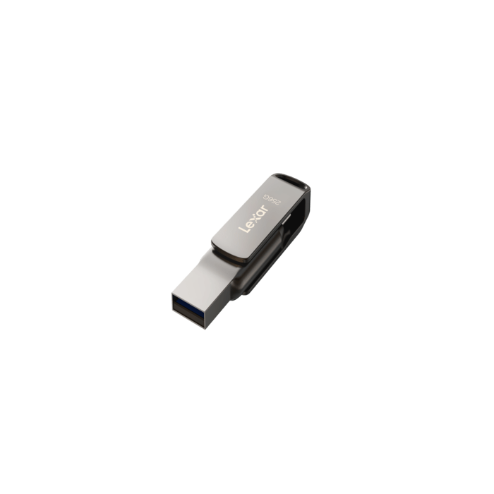 Lexar 256Go USB 3.1 + Type C JumpDrive D400 - Clé USB Lexar