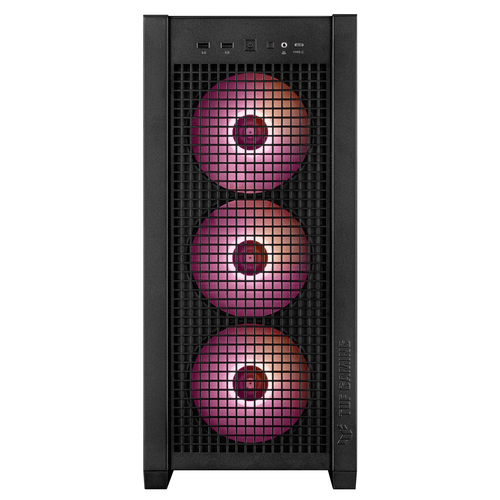 Asus TUF Gaming GT302 TG ARGB Noir -MT/Sans Alim/E-ATX Noir - Boîtier PC - 1