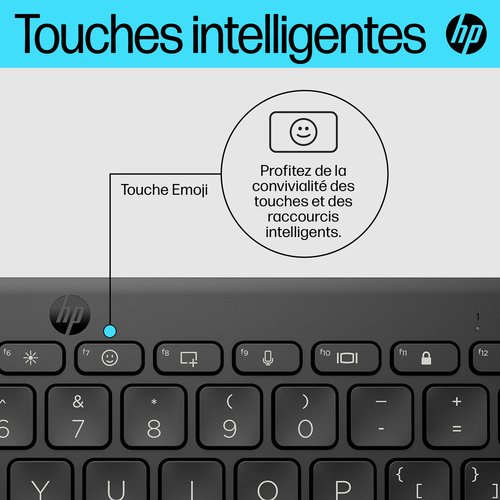 HP 350 BLK Compact Multi-Device KBD - Achat / Vente sur grosbill.com - 14