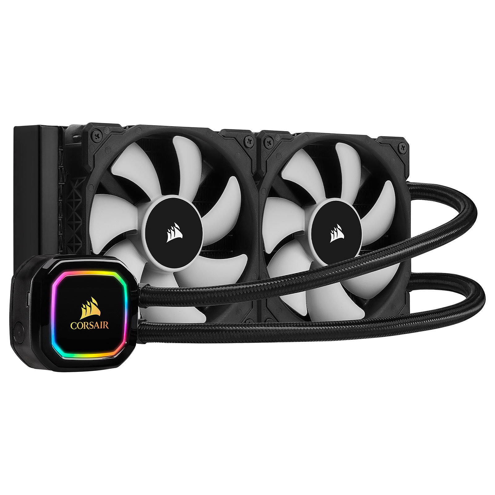 Corsair iCUE H115i RGB PRO XT -280mm (2x140) CW-9060044-WW - Watercooling - 0