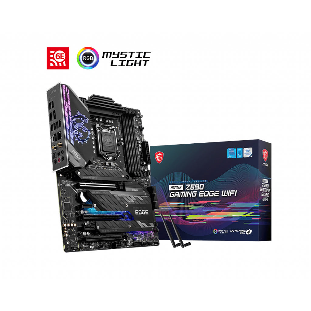 MSI MPG Z590 GAMING EDGE WiFi ATX  - Carte mère MSI - grosbill.com - 0
