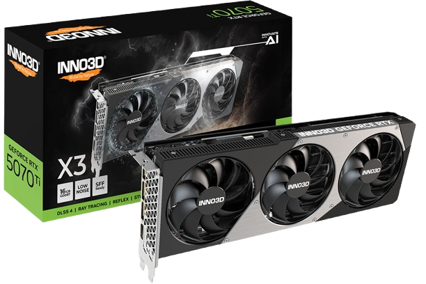 Inno3D GeForce RTX 5070 Ti X3  - Carte graphique Inno3D - 0
