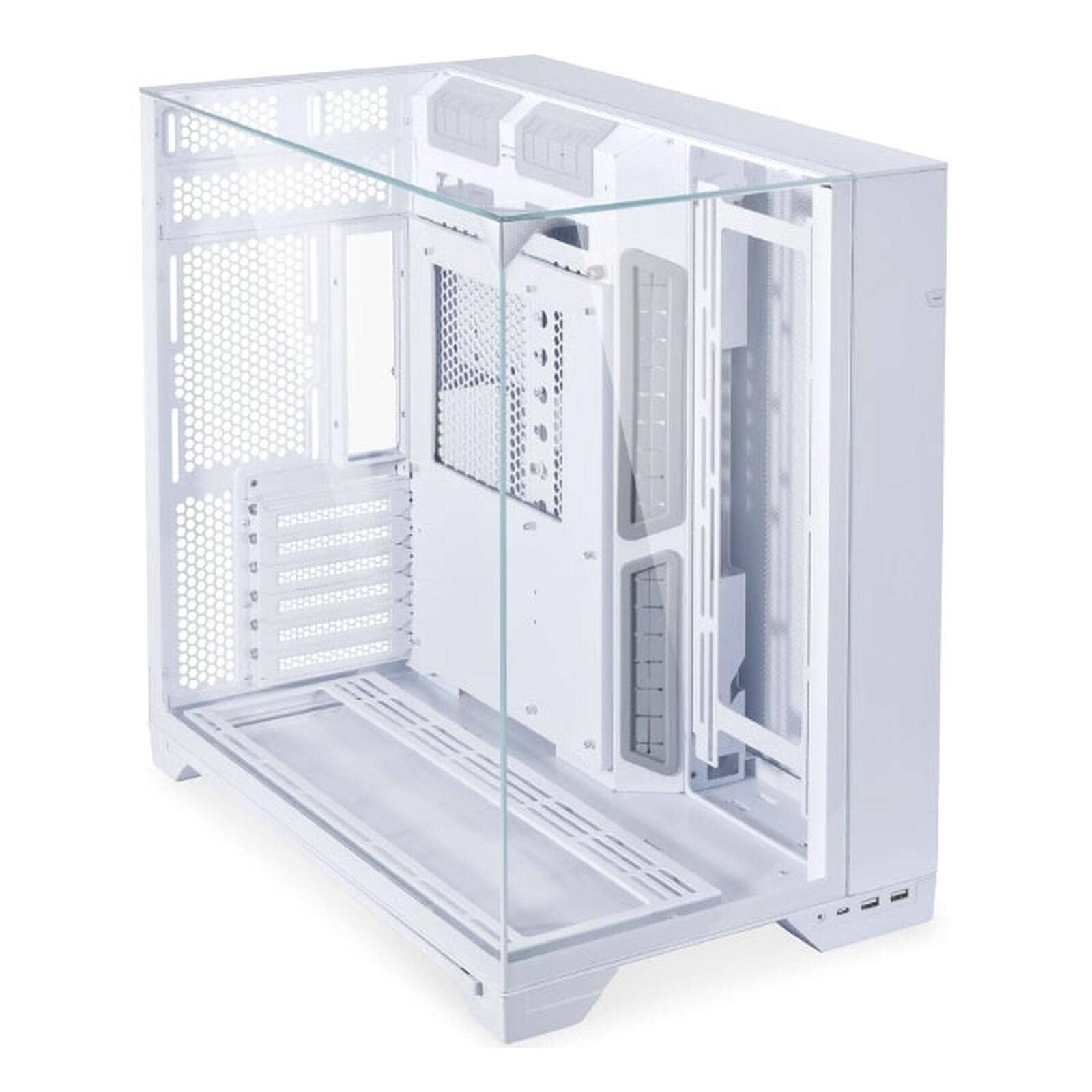 Lian-Li O11 VISION-M blanc Blanc - Boîtier PC Lian-Li - 1