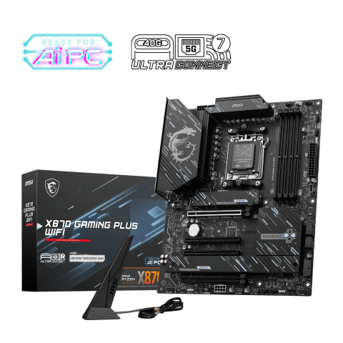 MSI X870 GAMING PLUS WIFI ATX  - Carte mère MSI - grosbill.com - 0