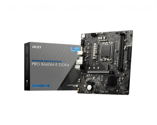 MSI PRO B660M-E DDR4 Micro-ATX  - Carte mère MSI - grosbill.com - 0