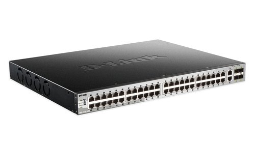 D-Link 48 x 10/100/1000BASE-T PoE ports