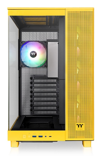 Thermaltake View 380 XL TG ARGB Bumblebee Jaune - Boîtier PC - 1