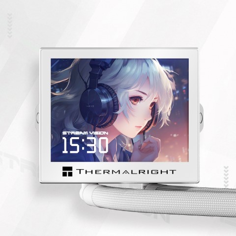 Thermalright Stream Vision 360 - 360mm - Blanc - Watercooling - 4