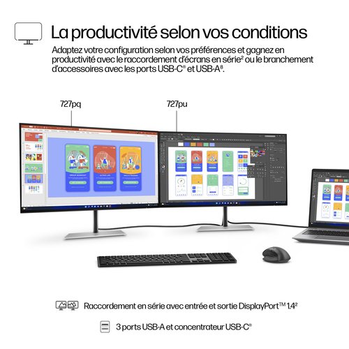 HP S7 PRO 727PQ 27IN ZOLL 16:9 - Achat / Vente sur grosbill.com - 7