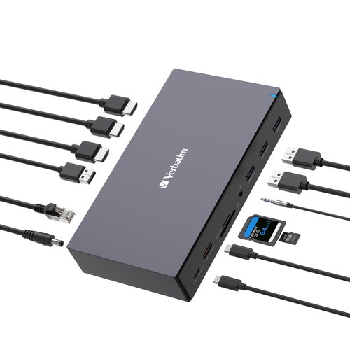 USB-C Pro Docking Station 17 Port CDS-17 - Achat / Vente sur grosbill.com - 3