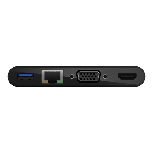Adaptateur USB-C HDMI VGA USB-A - Accessoire PC portable Belkin - 4