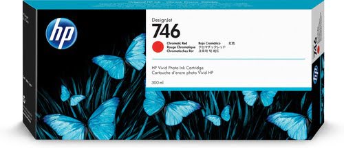 HP HP 746 300-ml Chromatic Red Ink Cartridg - Achat / Vente Consommable imprimante sur grosbill.com - 0