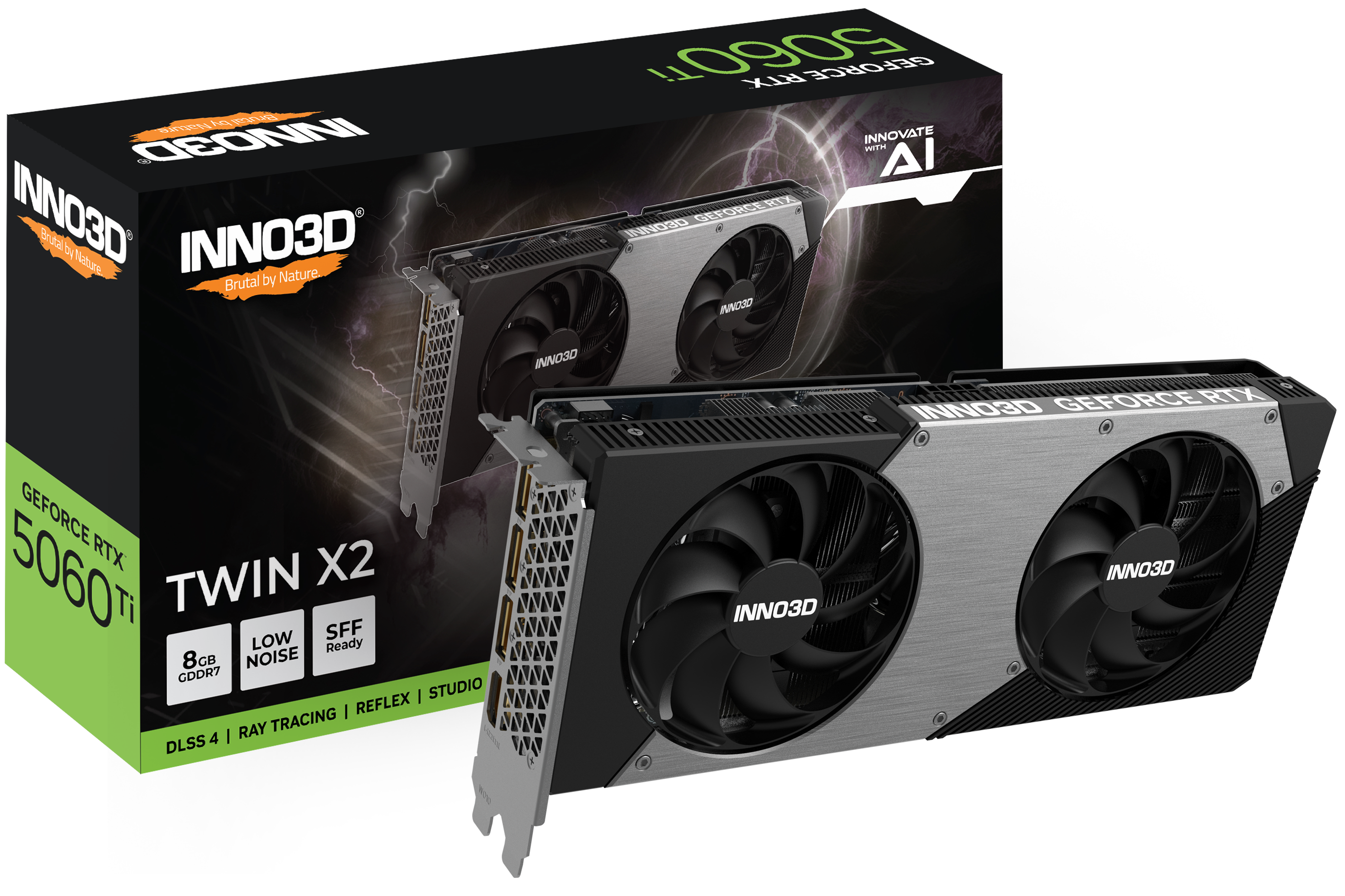 Inno3D GEFORCE RTX 5060 Ti X2 8GB  - Carte graphique Inno3D - 0
