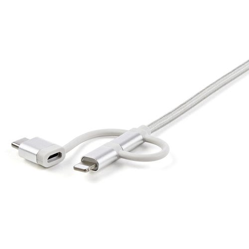 Lightning Cable - USBC to Micro USB - 1m - Achat / Vente sur grosbill.com - 6