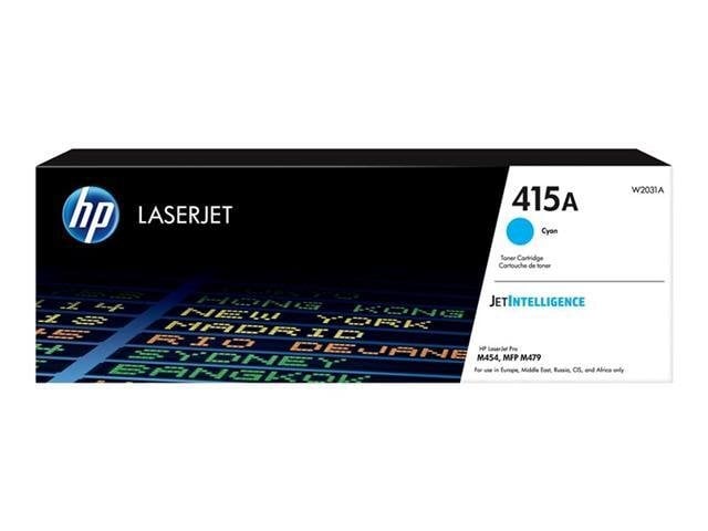 Toner Cyan 415A - W2031A pour imprimante Laser Compatible HP - 0