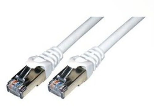 CAT 6 F/UTP Patch cable - 10m White - Achat / Vente sur grosbill.com - 0