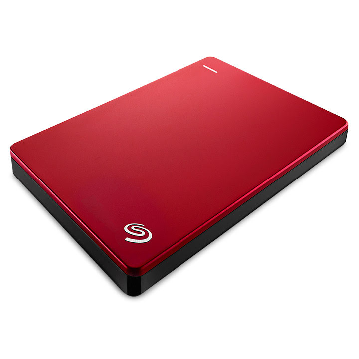 Seagate 2To 2"1/2 USB3 Backup Plus Slim Rouge- STDR2000203 - Disque dur externe - 0
